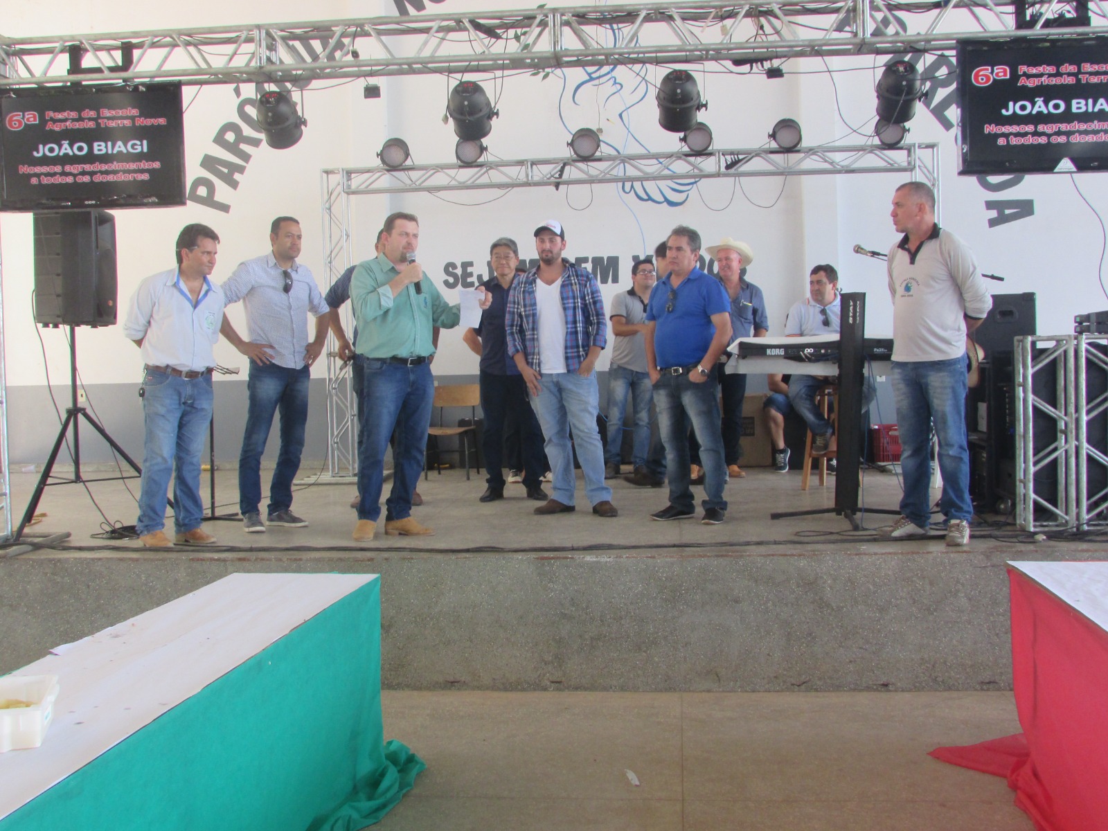 6ª Festa da Escola Agrícola Terra Nova, celebrando doadores e parceiros